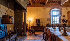 Meyras - Château de Hautsegur - salon ©sourcesetvolcans