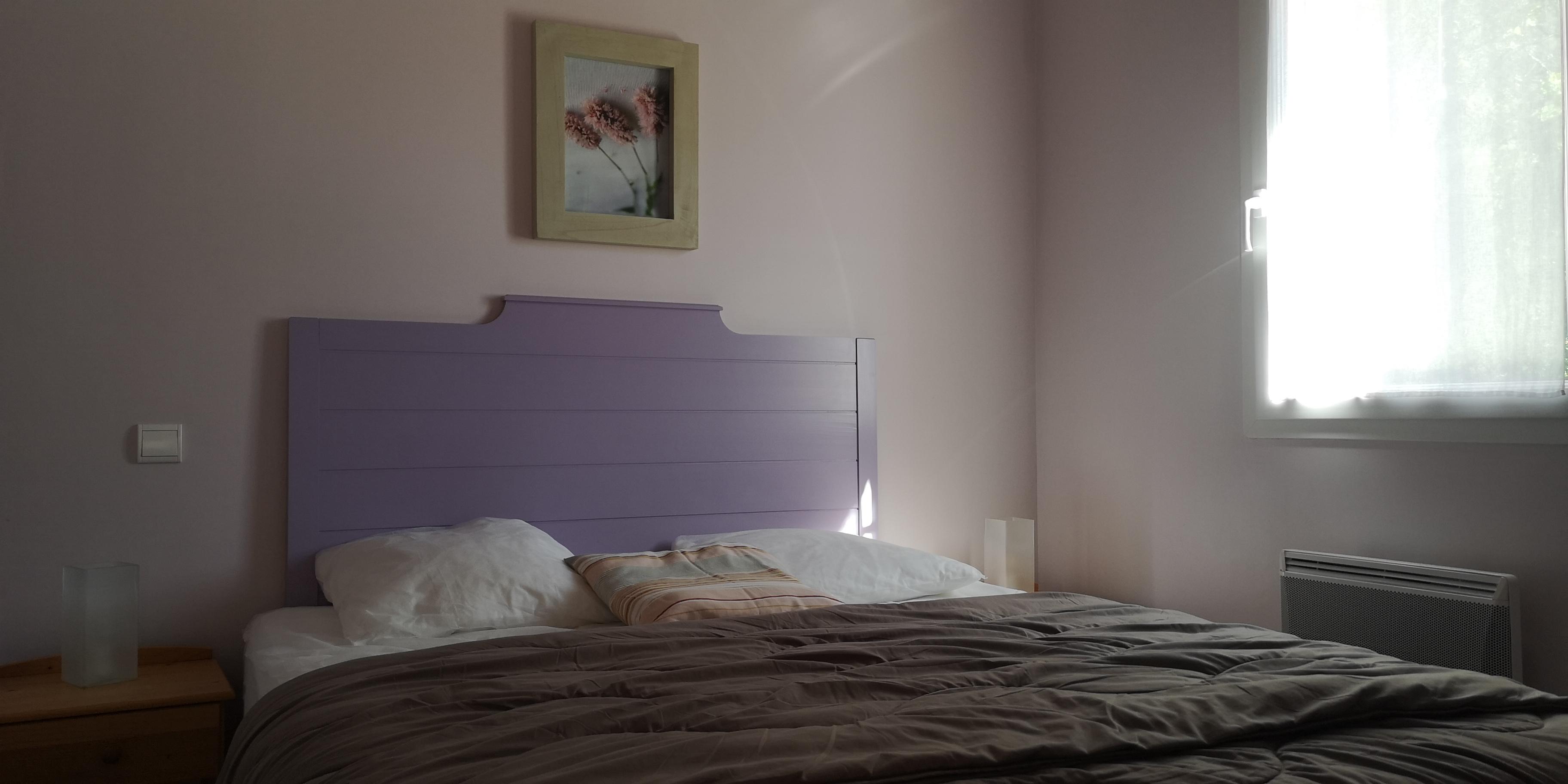 Chambre lit 160 - Châtaignier - gîtes de Neyrac-les-Bains