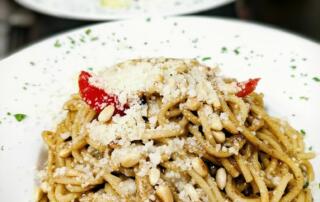 Plats de pâtes italiennes au restaurant la Sardasine à Meyras - ©dorian M.Zuncheddu