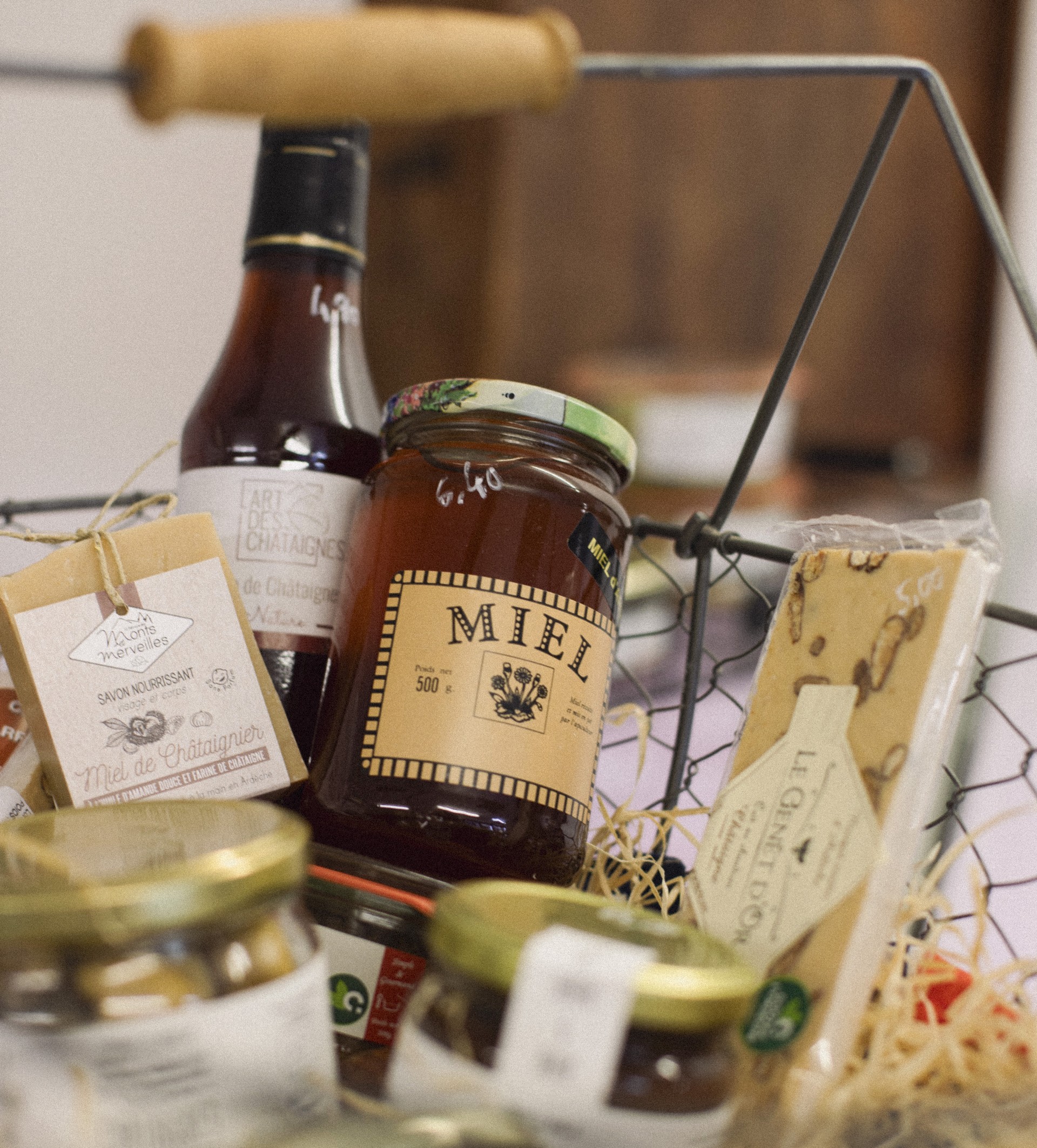 Panier de produits locaux