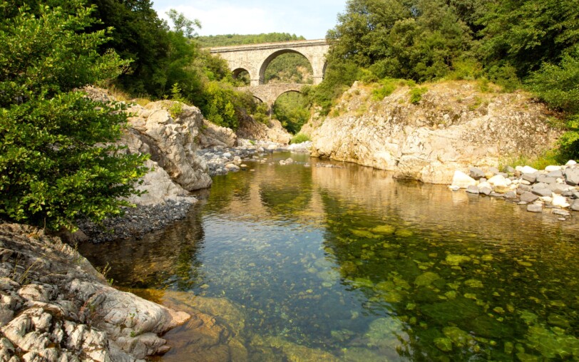 Römische Brücke von Pont de Labeaume