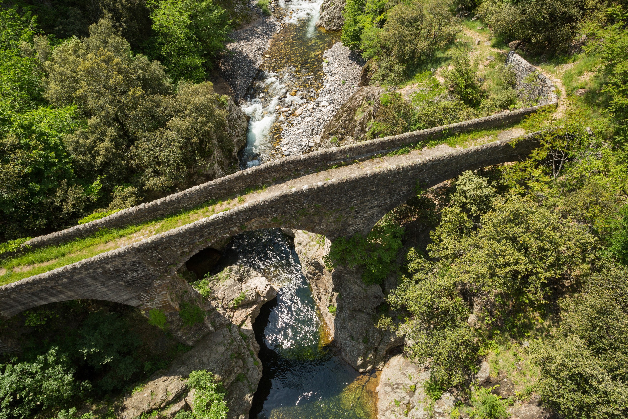 Meyras- Pont de Labeaume - Pont romain de Réjus ©S.BUGNON