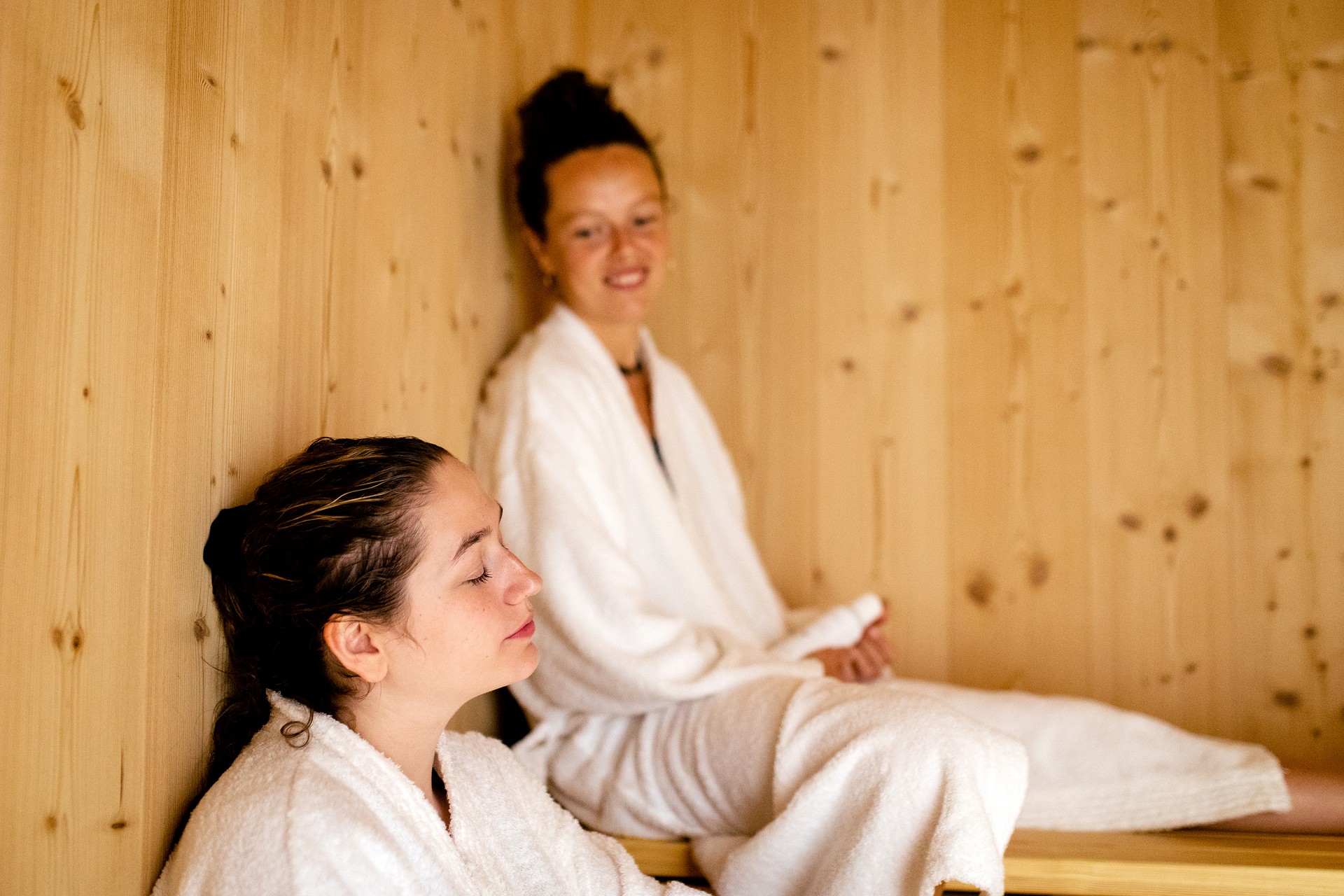 Meyras - Sauna aux thermes de neyrac les bains ©altimax©stnb