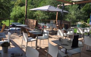 Meyras - Terrasse des thermes resto ©stnb ©emilie bertrand - ©stnb emilie bertrand