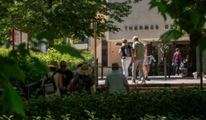 Besichtigung der Thermalbäder von Neyrac und der Mofette