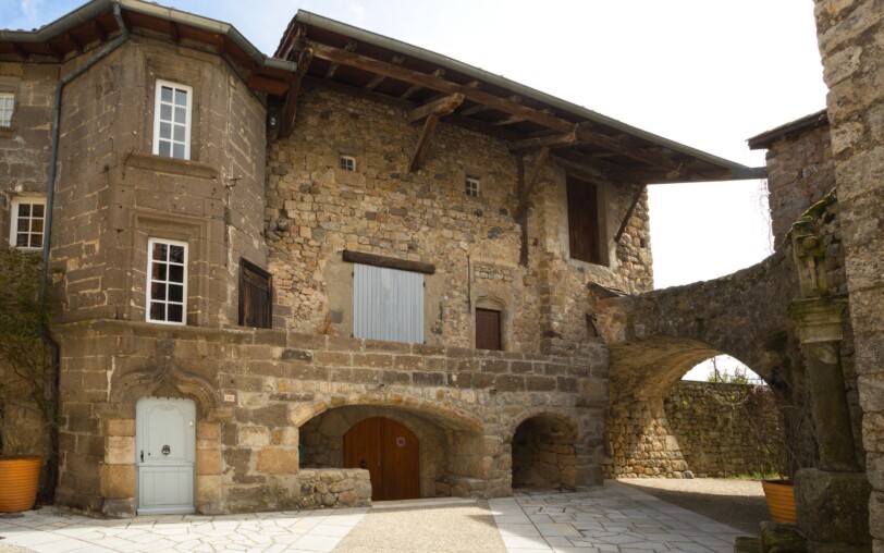 Montpezat-sous-Bauzon - Château de la Ville Basse-2 ©S.BUGNON