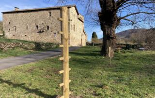 Montpezat-sous-Bauzon - échelle du parcours santé - ©mairiedemontpezat