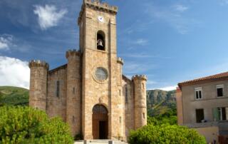 Montpezat-sous-Bauzon - Eglise-zoom carré ©S.BUGNON - ©S.BUGNON