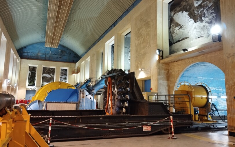 Montpezat sous Bauzon - Salle des machines centrale edf montpezat ©sourcesetvolcans