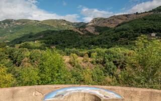 Montpezat-sous-Bauzon - table d'orientation Belvédère Pourcherolles - ©sourcesetvolcans