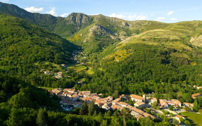Montpezat-sous-Bauzon - Vue générale ©S.BUGNON