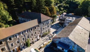 Rue du moulinage à Chirols