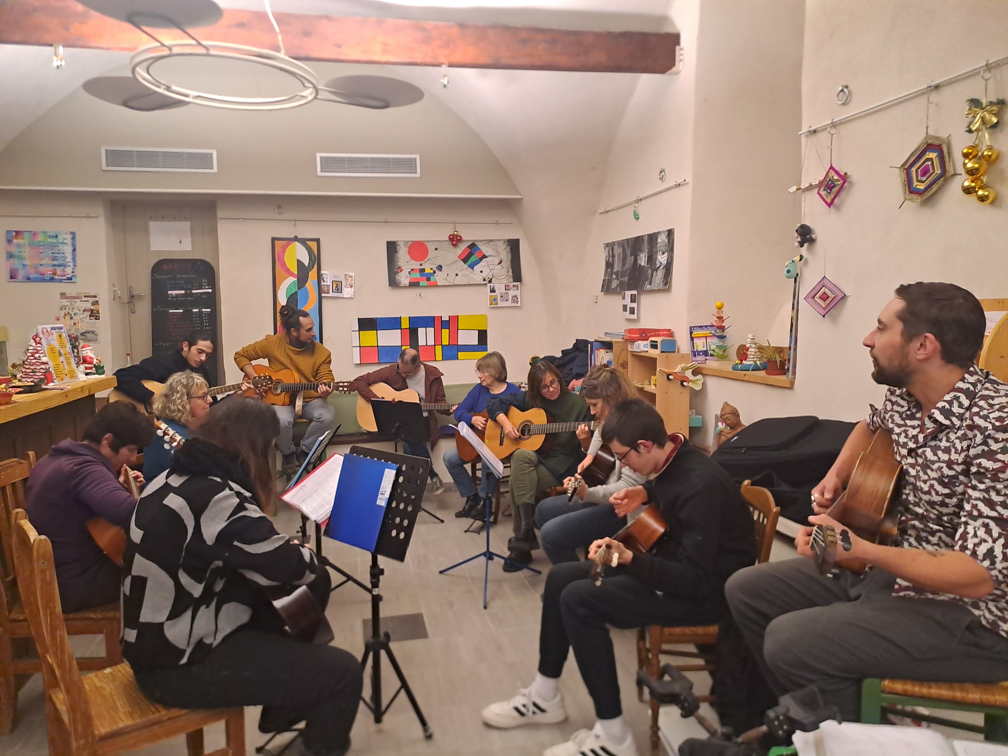 Vereinscafé: La p'tite bulle (Die kleine Blase)_Prades