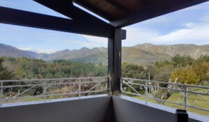 Jaujac - Mas des Amareyres - Vue terrasse