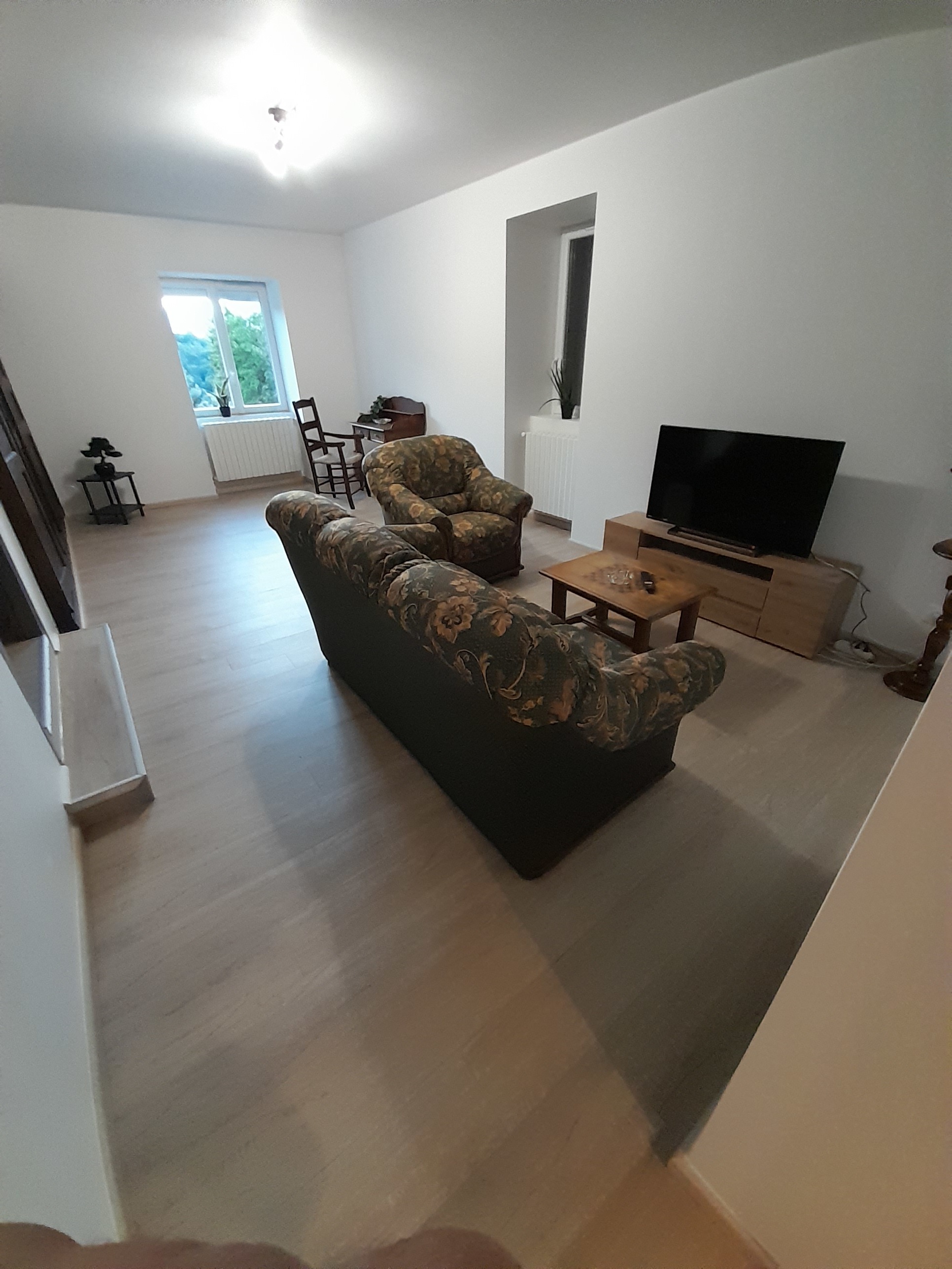 Jaujac - Mas des Amareyres - Canapé salon