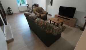 Jaujac - Mas des Amareyres - Canapé salon