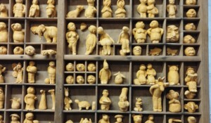 Bibliothèque de sculptures