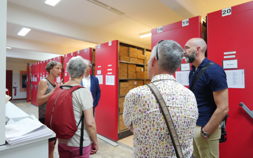 Les réserves du Musée de la Préhistoire