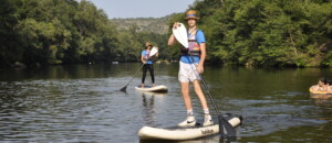 Location sur le plan d'eau