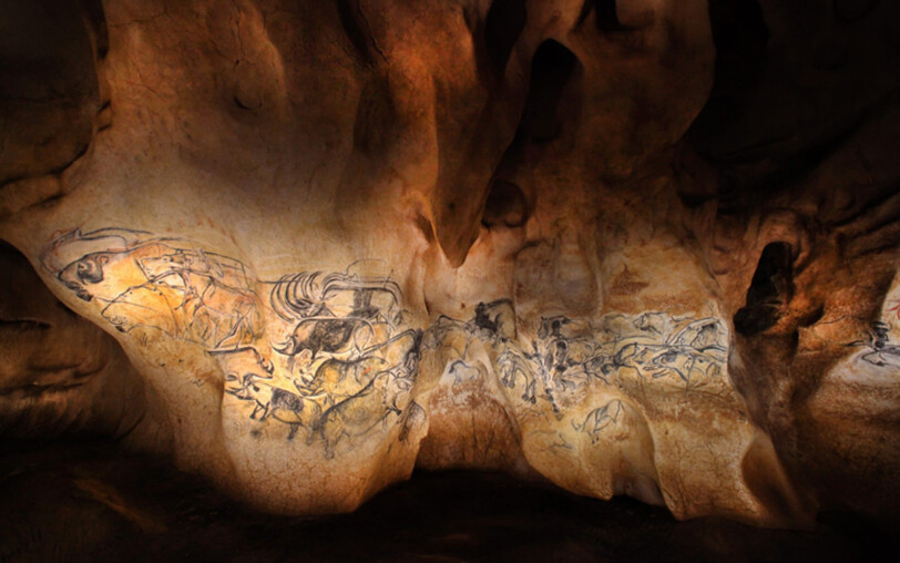 Ausflug mit dem Kleinbus : Grotte Chauvet 2