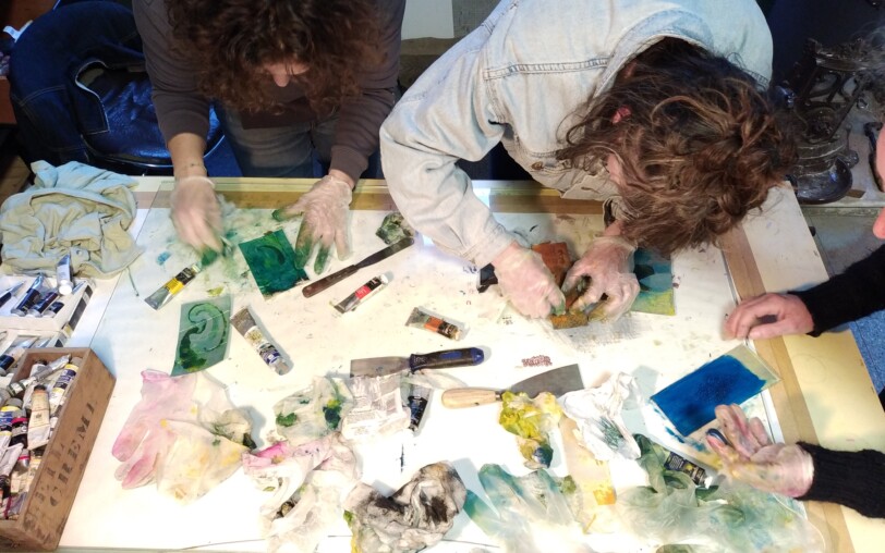 Photo André Salam gravure artisanale