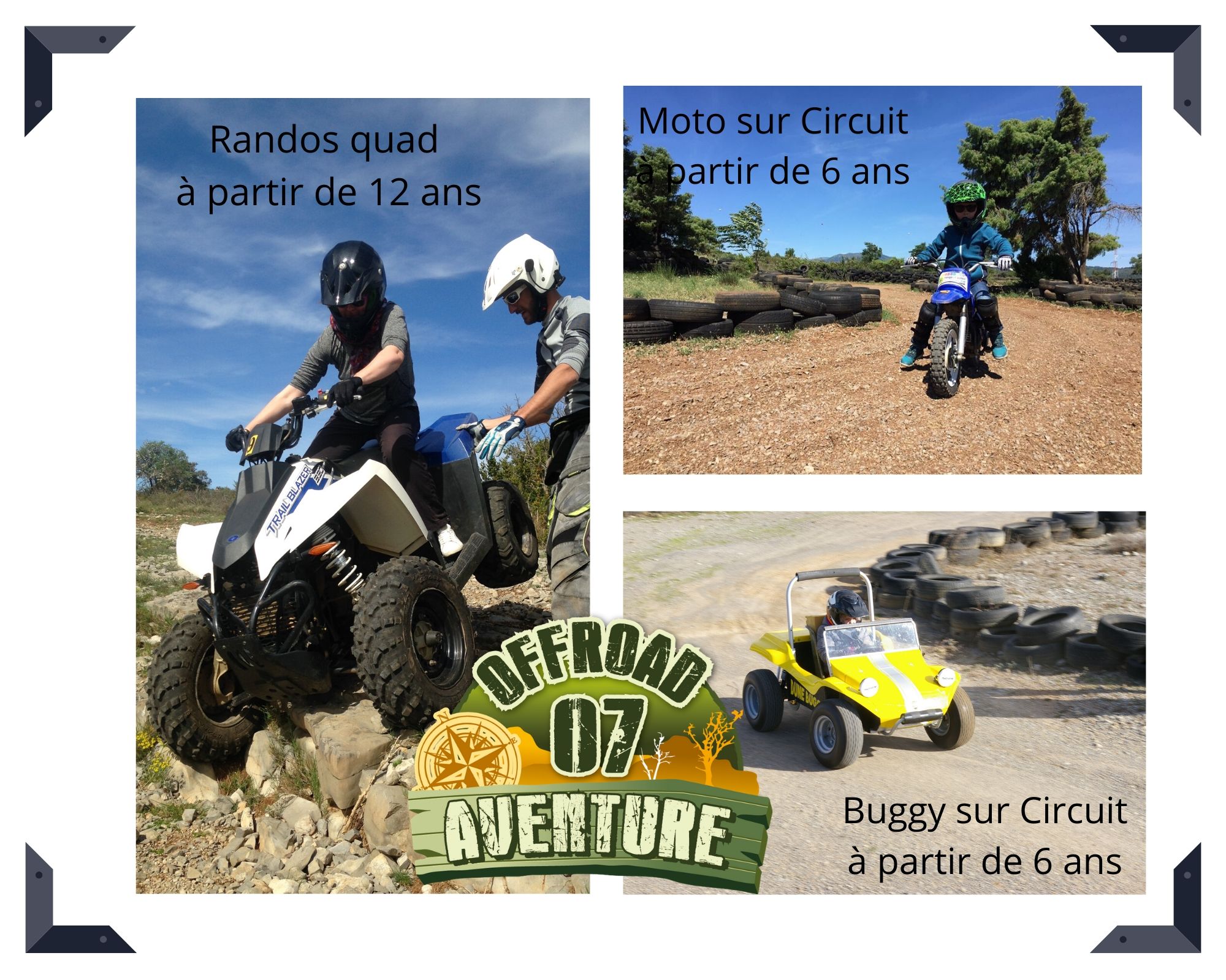 Offroad Aventure 07 : Quad, buggy and motorcycle