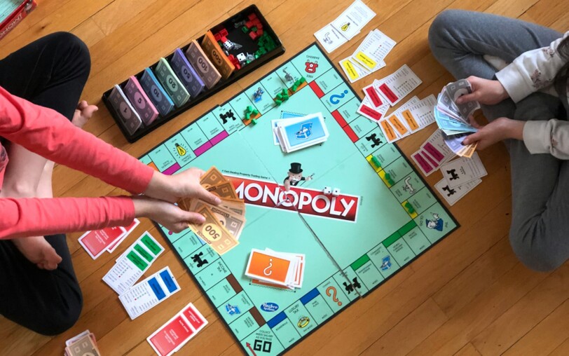 plateau jeu de Monopoly - Matinée jeux avec Déambull_Jaujac