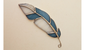 Plume vitrail