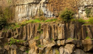 Pont-de-Labeaume - Coulées superposées ©S.BUGNON