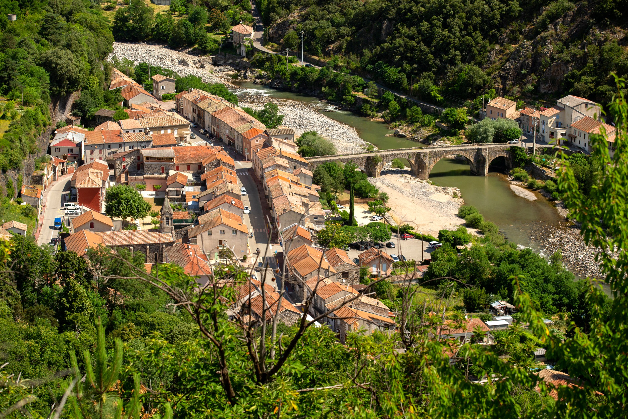 Pont de Labeaume - Le Village ©S.BUGNON