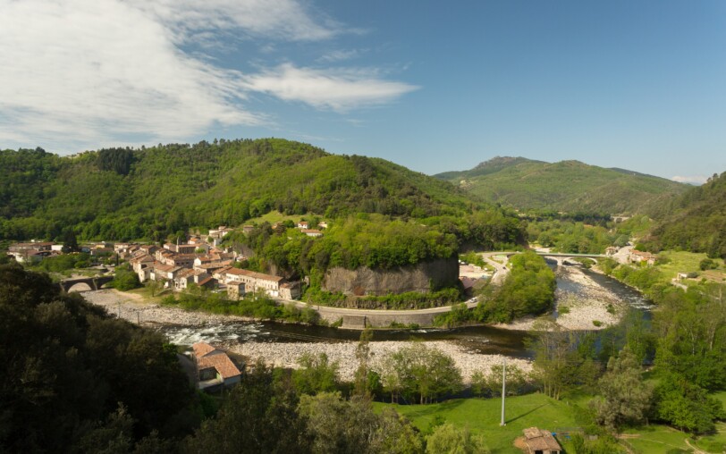 Pont de Labeaume - Le village