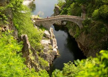 Pont du diable en Ardèche