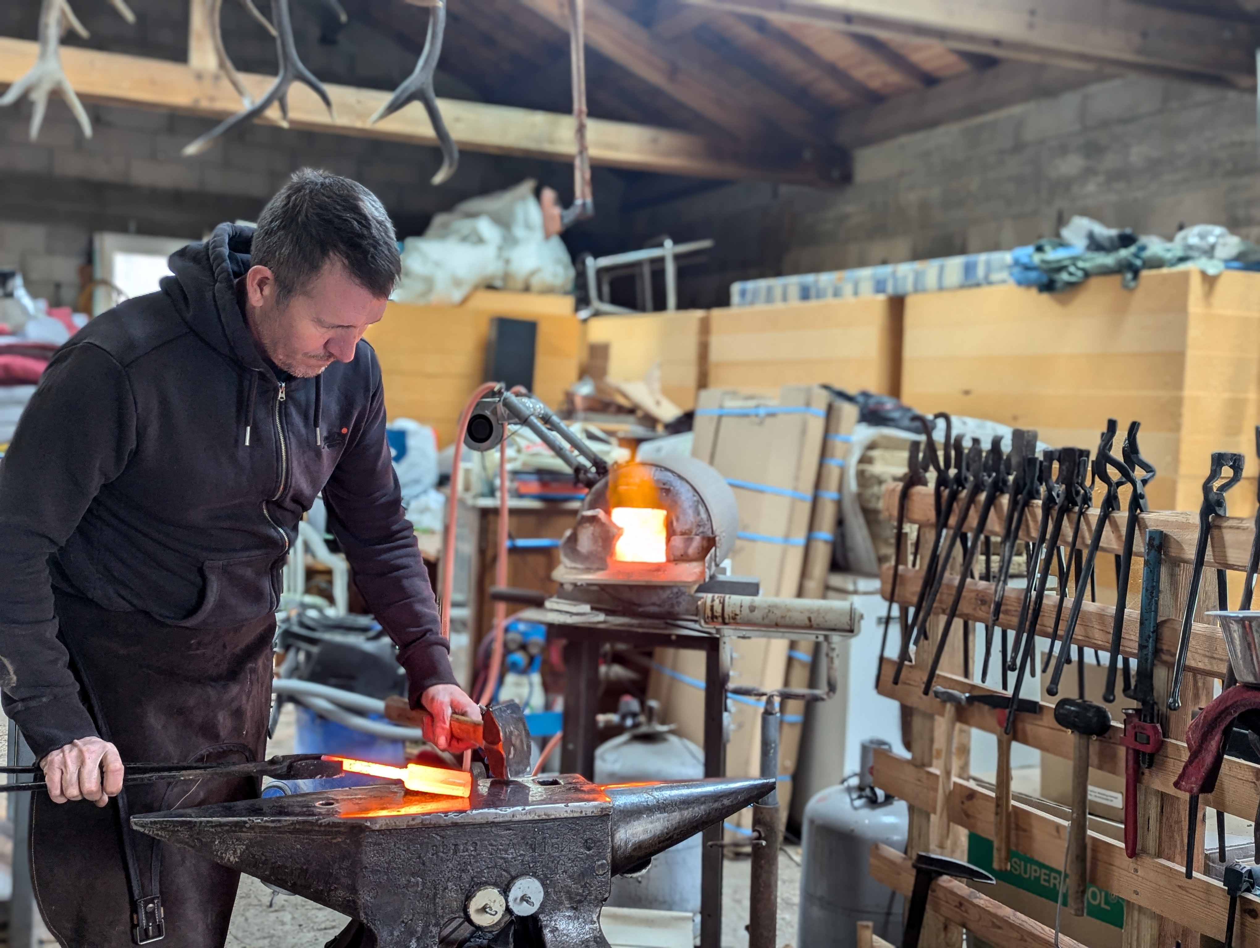 Portrait Philippe Jourdan forge