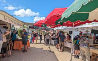 Prades - Foire aux fromages 2024 et ses stands - ©mairiedeprades