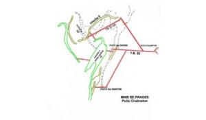Prades - Plan des mines-puis chalmeton ©mairiedelalevade