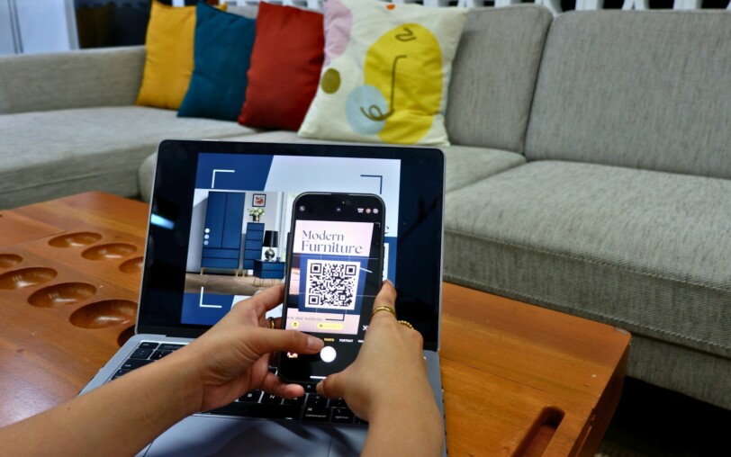Qr code, numérique, canva, scan