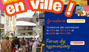 Rentrez en ville : Braderie des commerçants