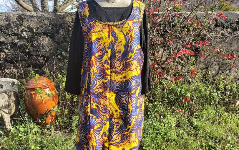 Robe colorée