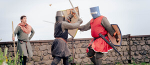 Rochemaure animation CombatsMedievaux