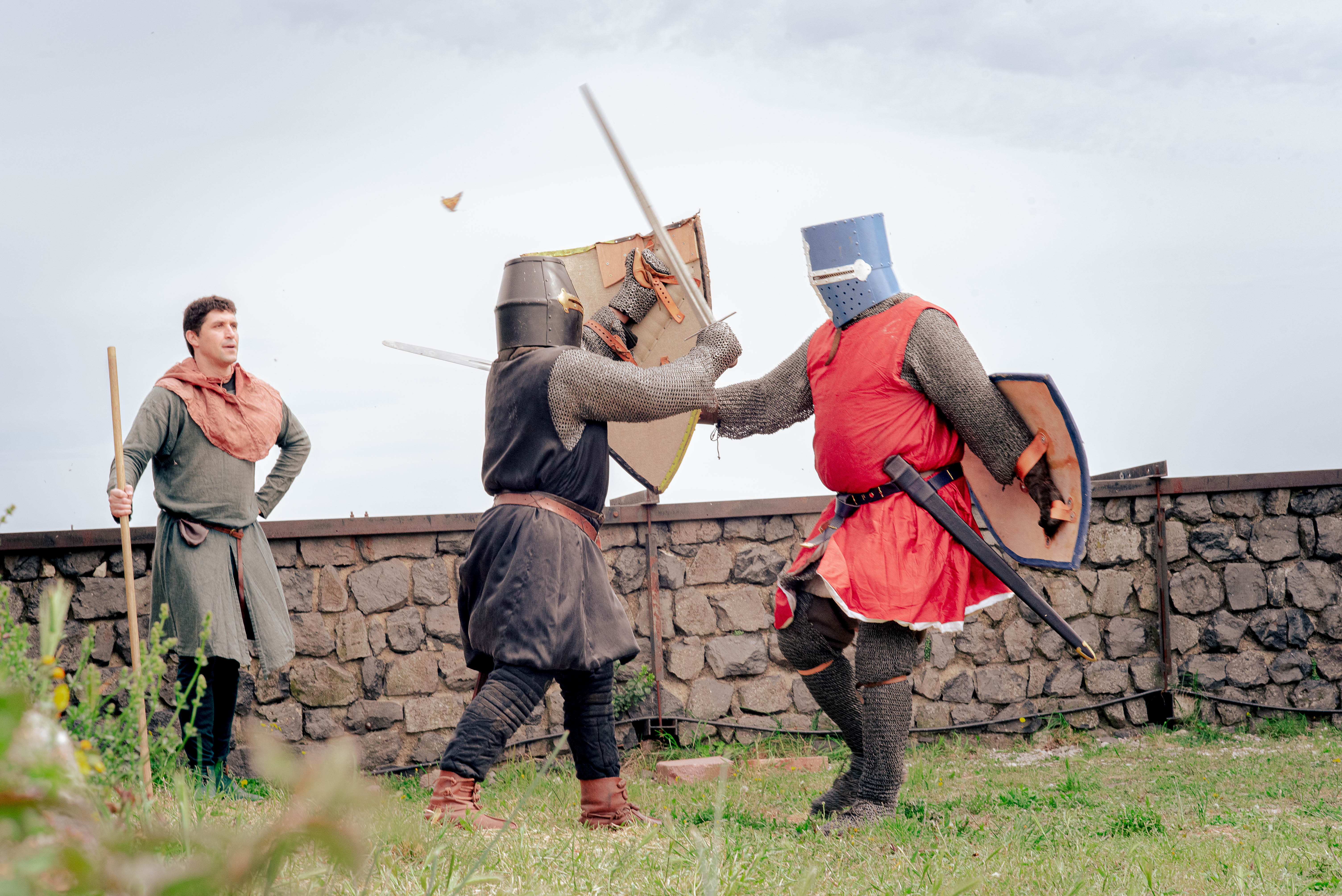 Rochemaure animation CombatsMedievaux