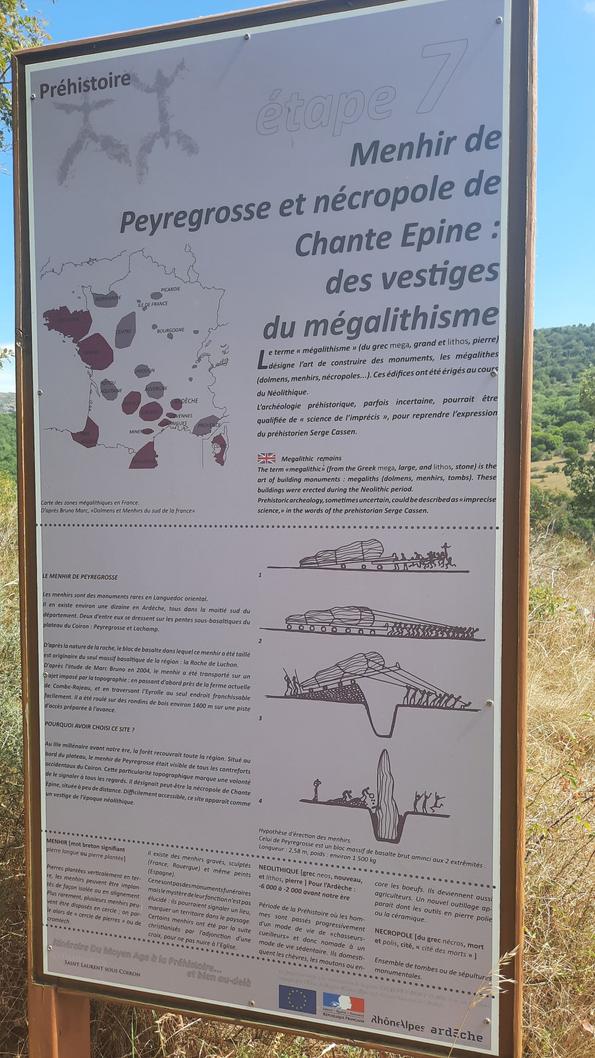 Parcours pédagogique de St Laurent sous Coiron
