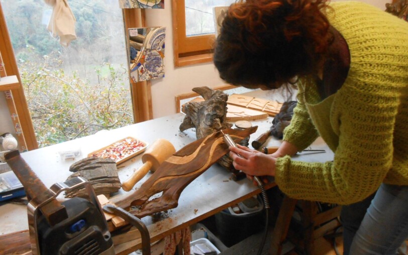 Workshop: Wood & mosaic