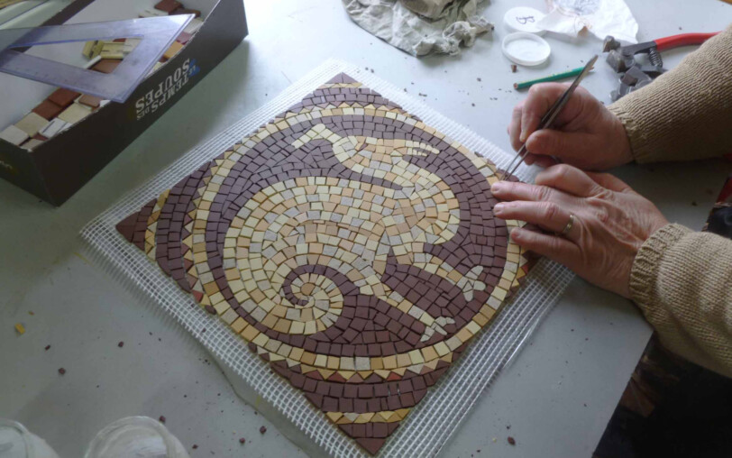 Workshop: Antike Mosaike_Saint-Pierre-de-Colombier