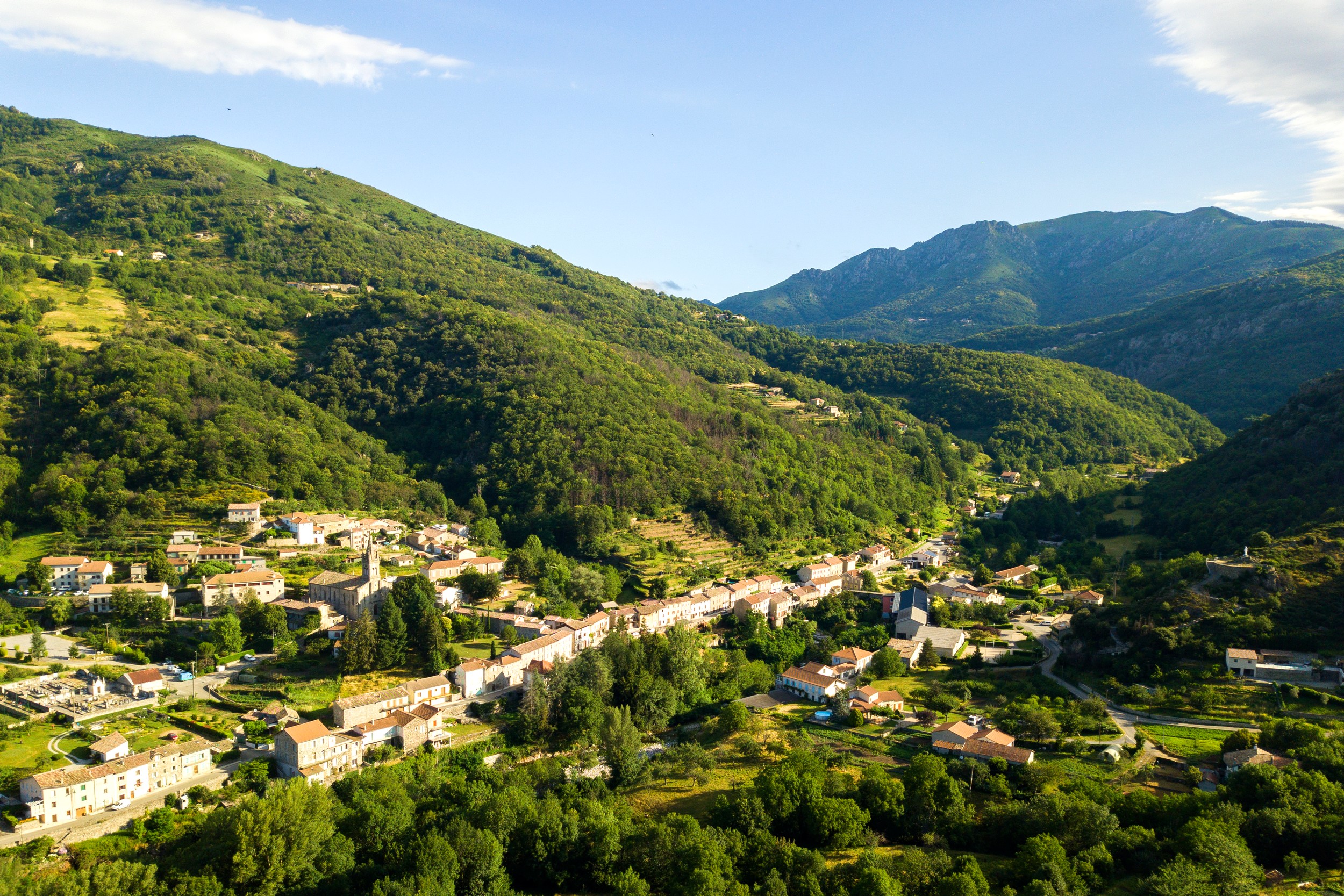 Village of St Pierre de Colombier