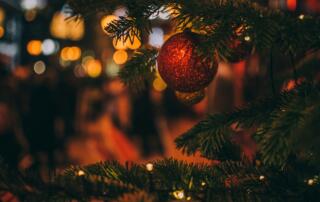 sapin et décorations de Noël en Ardèche - ©szabo-viktor-unsplash