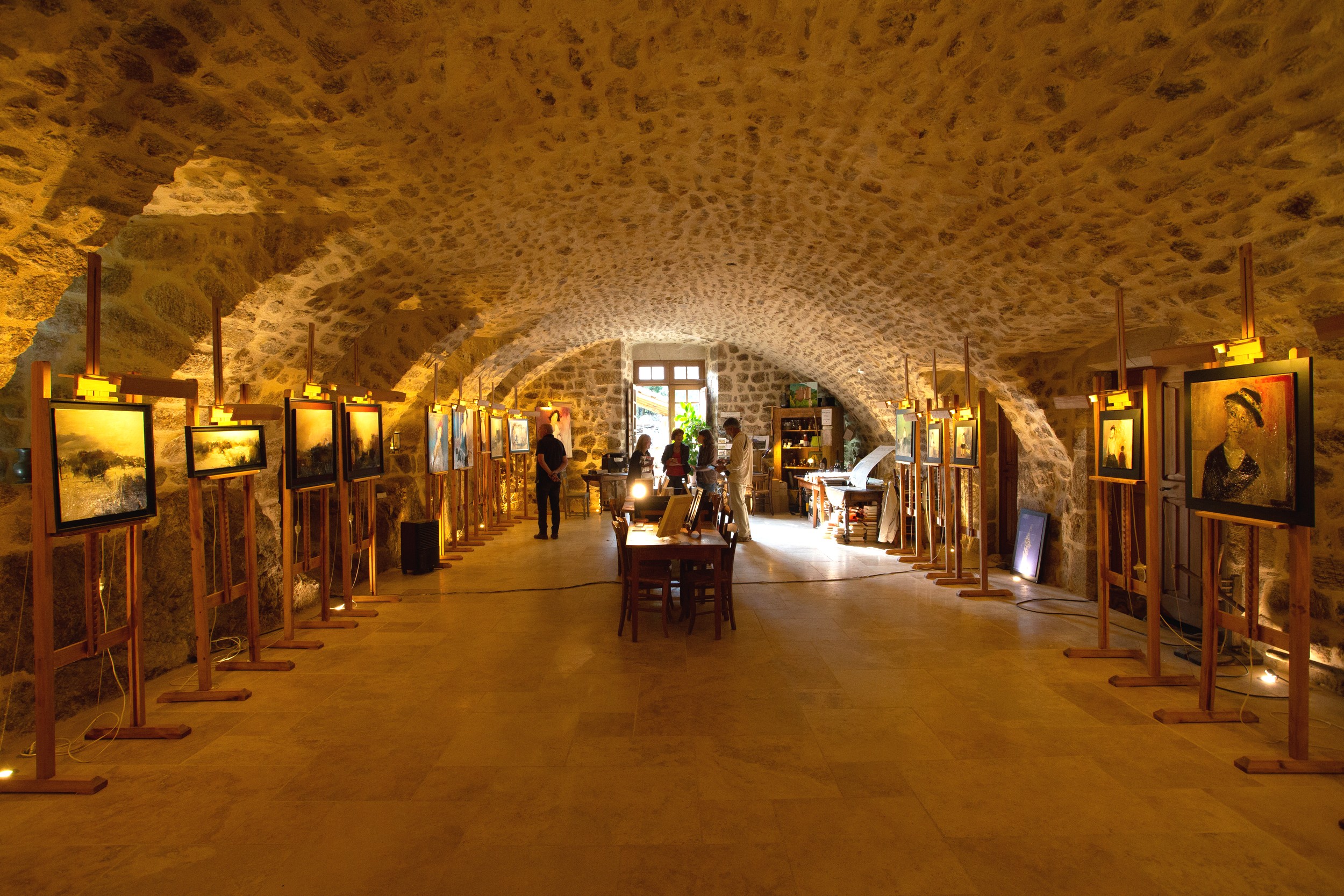 2018 Exhibition in the Hautsegur castle