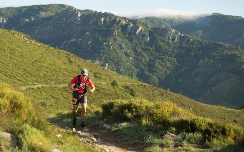 Thueyts - Trail de la chaussée des géants, la gravenne sur les hauteurs ©S.BUGNON
