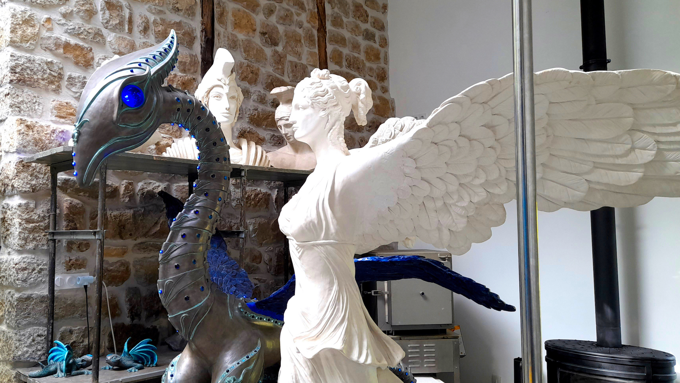 Sculpture atelier-La Souche