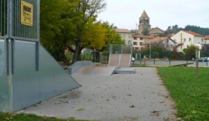Skate park in Meyras