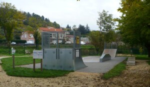 Skate park in Meyras